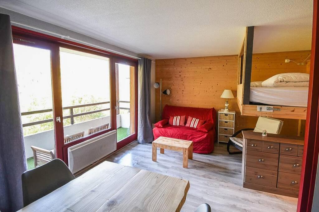 Le Relai S31 - Grand Et Lumineux Studio Avec Coin Montagne 4-6 Pers, Tout Equipe, Avec Wifi, A 30M Des Pistes Avec Un Grand Balcon, Draps Non Compris Saint-Jean-dʼAulps المظهر الخارجي الصورة